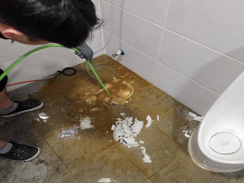 인천 하수구역류 작업사례 6